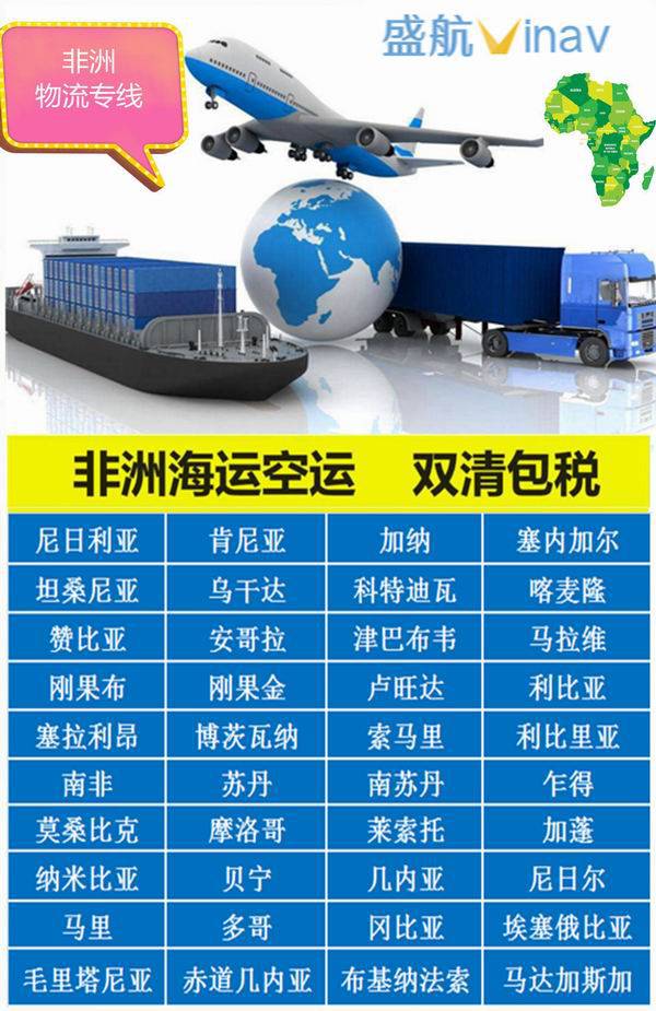 非洲貨運(yùn)專線服務(wù)全解析 海運(yùn)、空運(yùn)與雙清包稅一站式方案